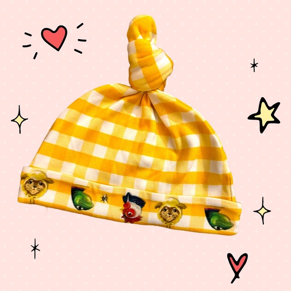 NWT GUCCI Baby Gingham Farm animal hat (L) 🐣 - Picture 5 of 5